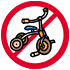 三輪車禁止